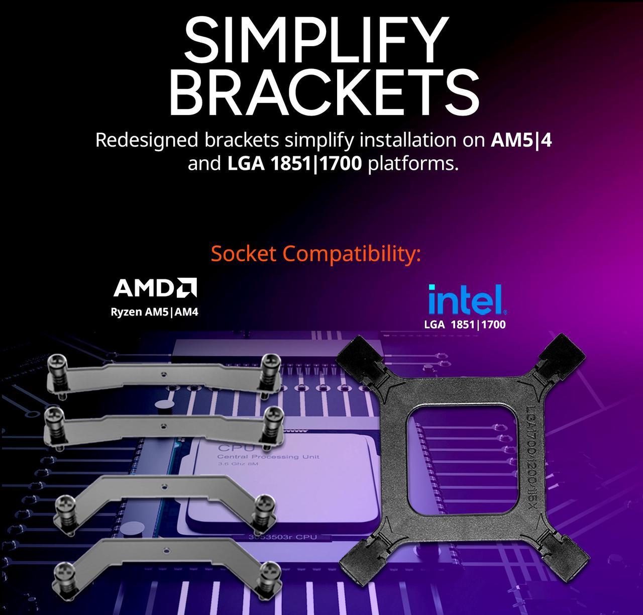 Alt view image 13 of 16 - Cooler Master Hyper 612 APEX CPU Air Cooler, Dual Mobius 120 PWM Fan, Superconductive Composite 6 Copper Heat Pipes, 159mm Tall, Sleek Top Cover, AMD Ryzen AM5|AM4, Intel LGA 1851|1700 Brackets