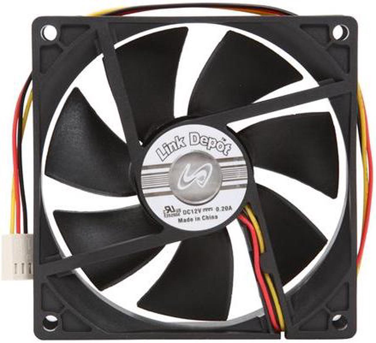Alt view image 3 of 4 - Link Depot FAN-9225-B 92mm Case Cooling Fan