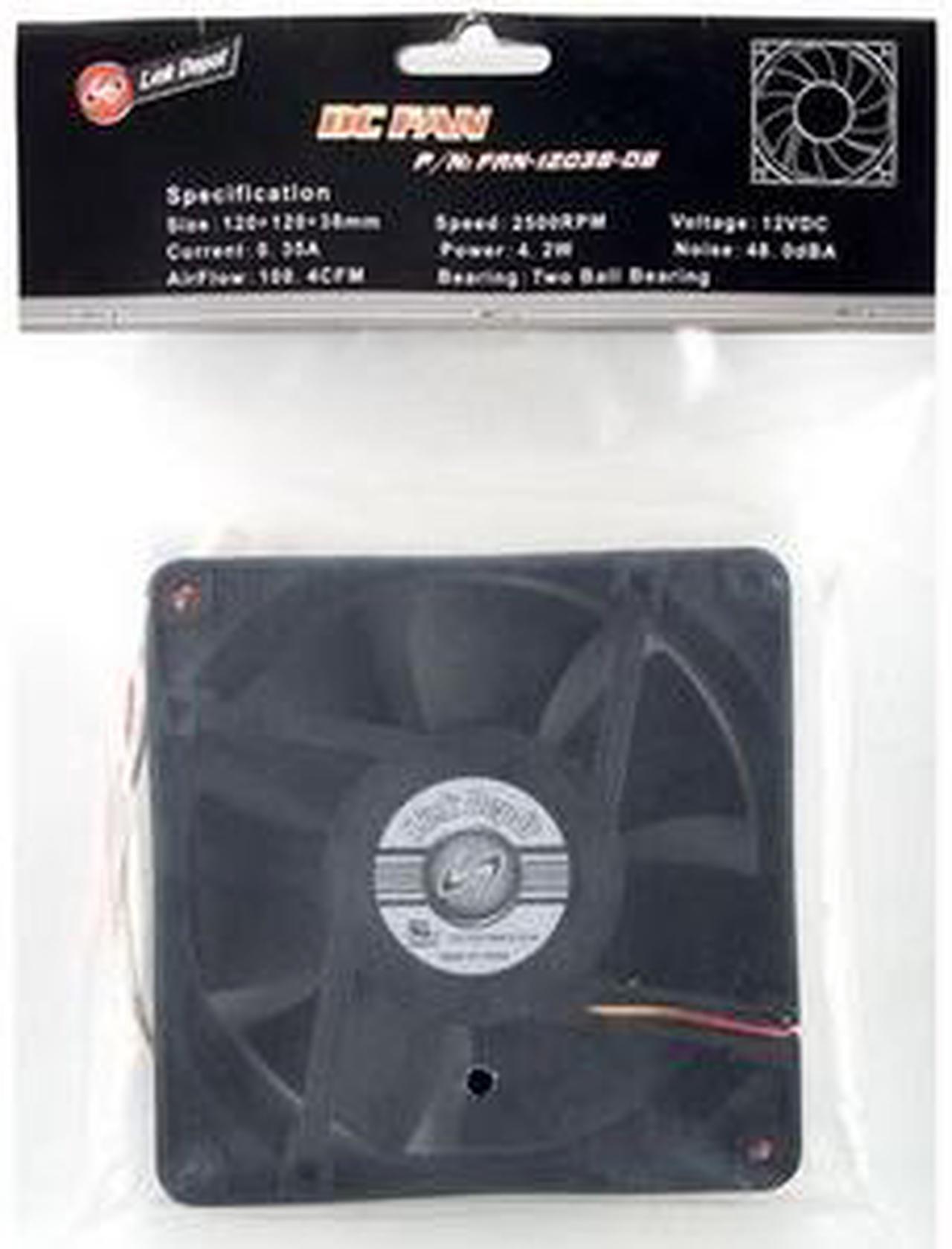 Main image of Link Depot FAN-12038-DB 150mm Case Cooling Fan