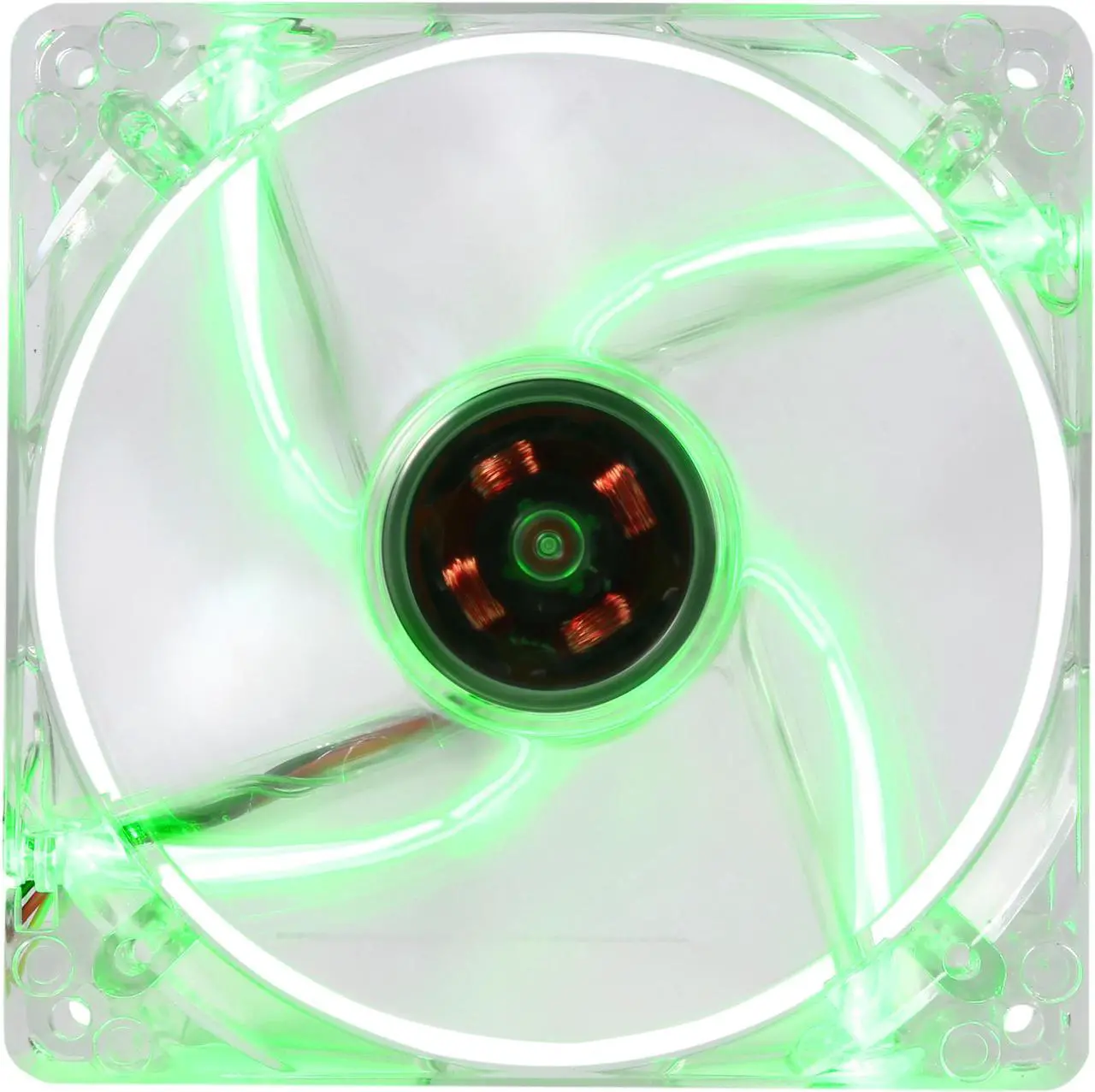 Main image of Link Depot FAN-4LED-120GN 120mm Green LED Case Cooling Fan