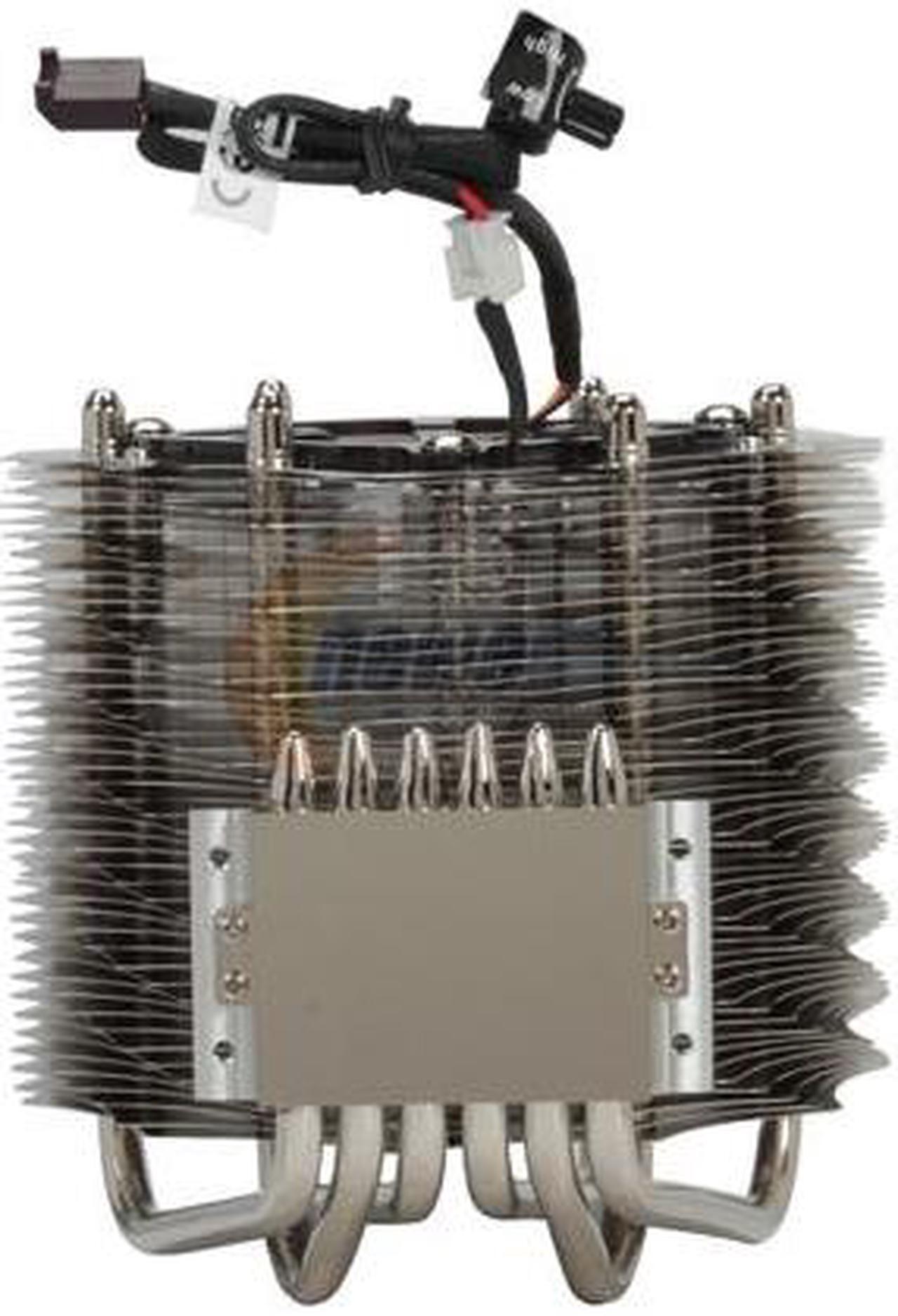 Alt view image 7 of 10 - Thermaltake SpinQ Performance Series cooler with ultra-lightweight aluminum and six heatpipes CL-P0466 CPU Cooler