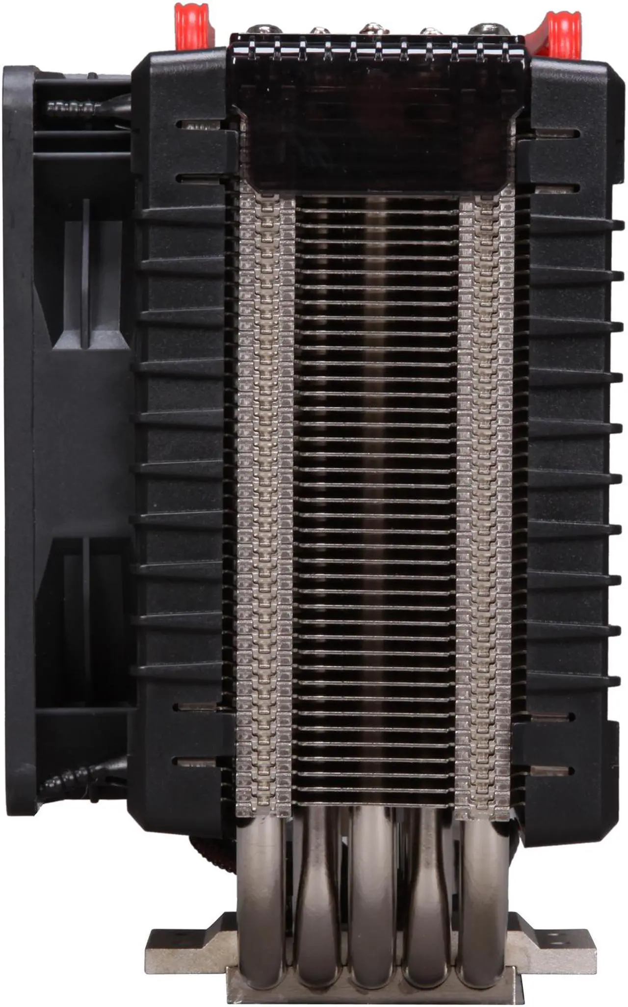 Alt view image 2 of 6 - Thermaltake Frio Overclocking-Ready Intel Core i7 (6-core ready) & i5 Compatible Five 8mm Heatpipes Dual 120mm Fans Intel & AMD Universal CPU Cooler CLP0564