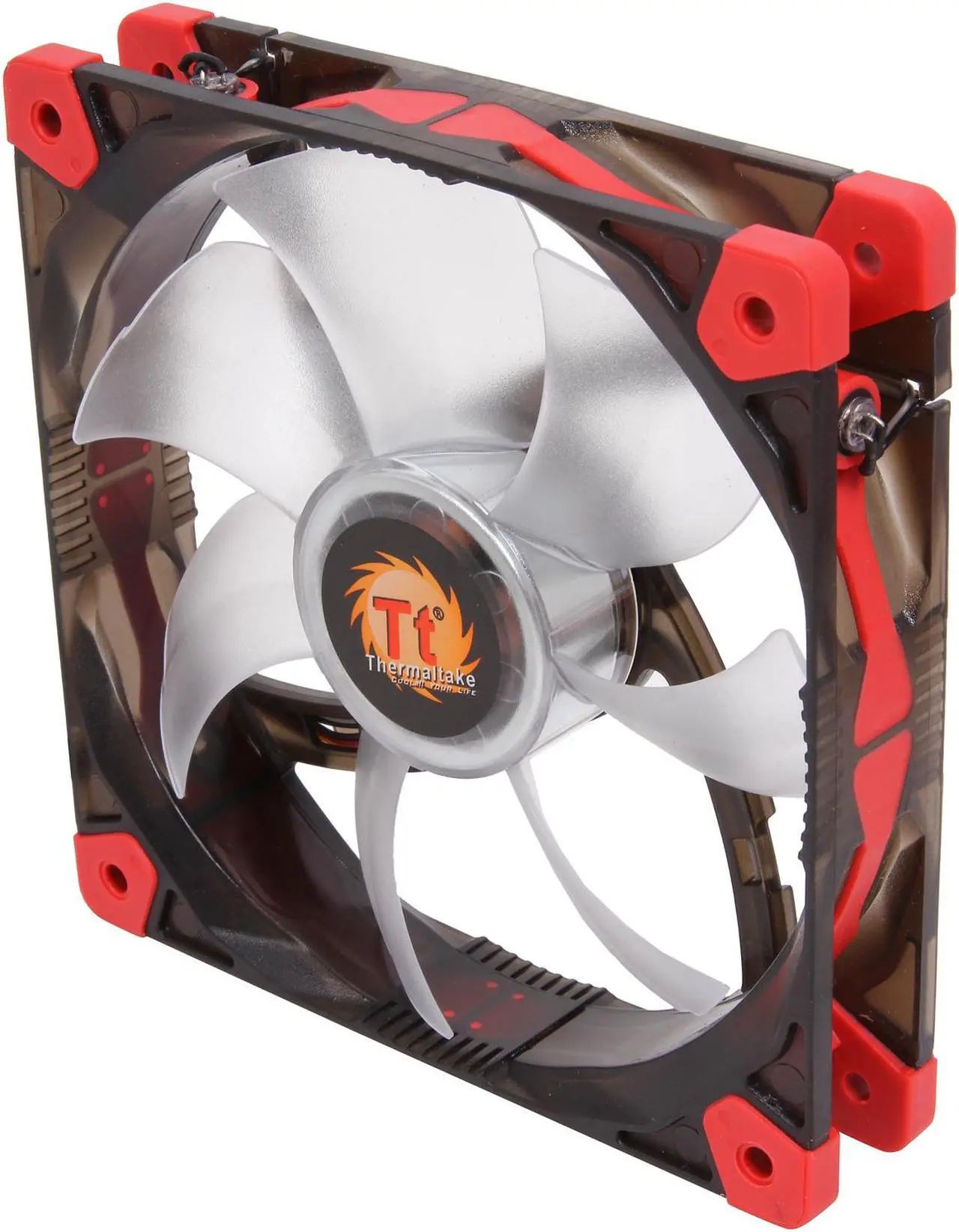 Alt view image 3 of 5 - Thermaltake CL-F017-PL12RE-A Luna Series Quiet High Airflow Case Fan