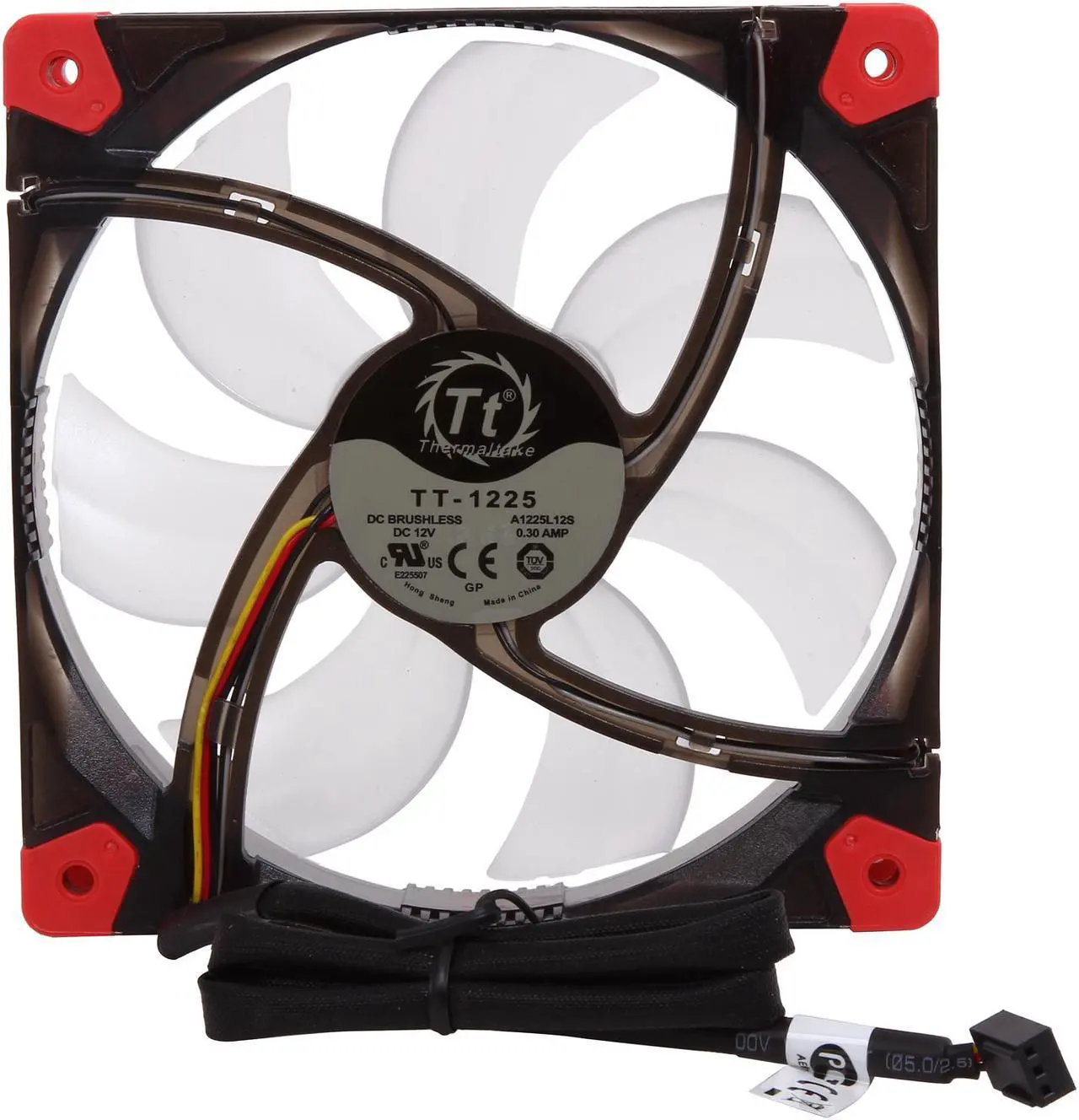 Alt view image 5 of 5 - Thermaltake CL-F017-PL12RE-A Luna Series Quiet High Airflow Case Fan