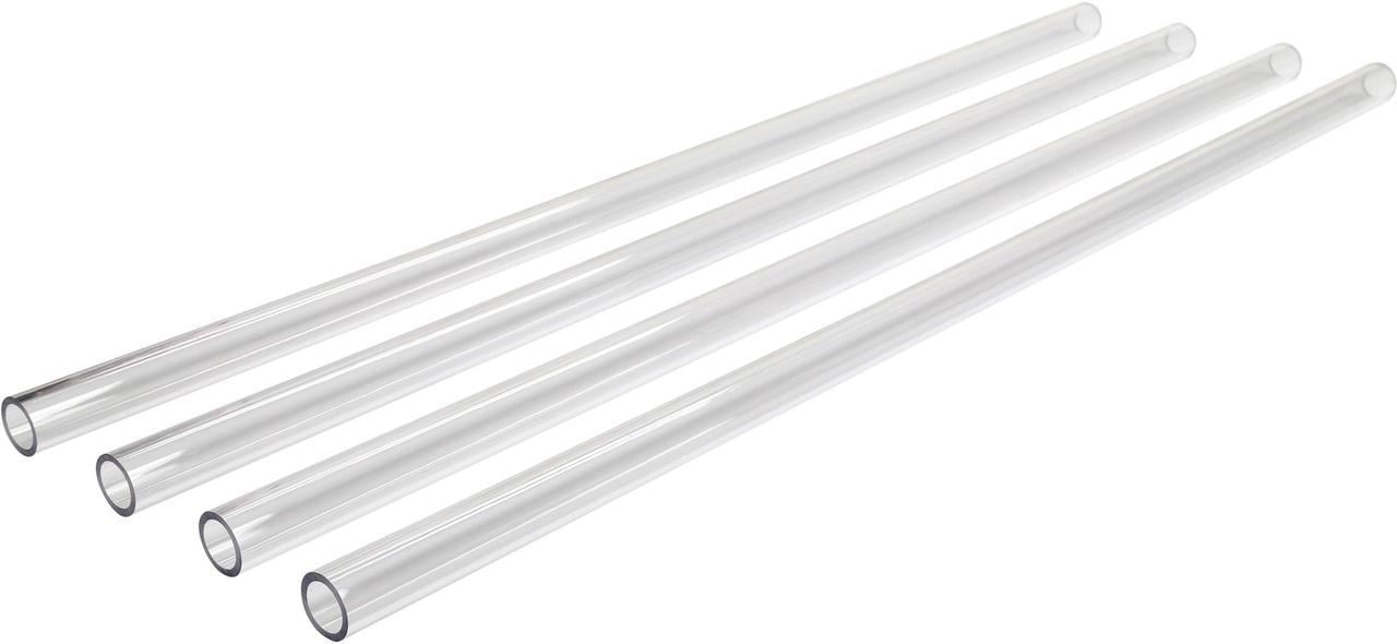 Thermaltake 4-Pack 500mm Long V-Tubler PETG Hard Tubing, OD 16mm (5/8") x ID 12mm (1/2"), CL-W065-PL16TR-A