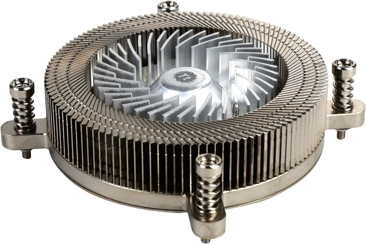 Main image of Thermaltake Engine 27 1U Low-Profile 70W Intel 60mm Low Noise PWM Fan Forty Fan Blade CPU Cooler CL-P032-CA06SL-A