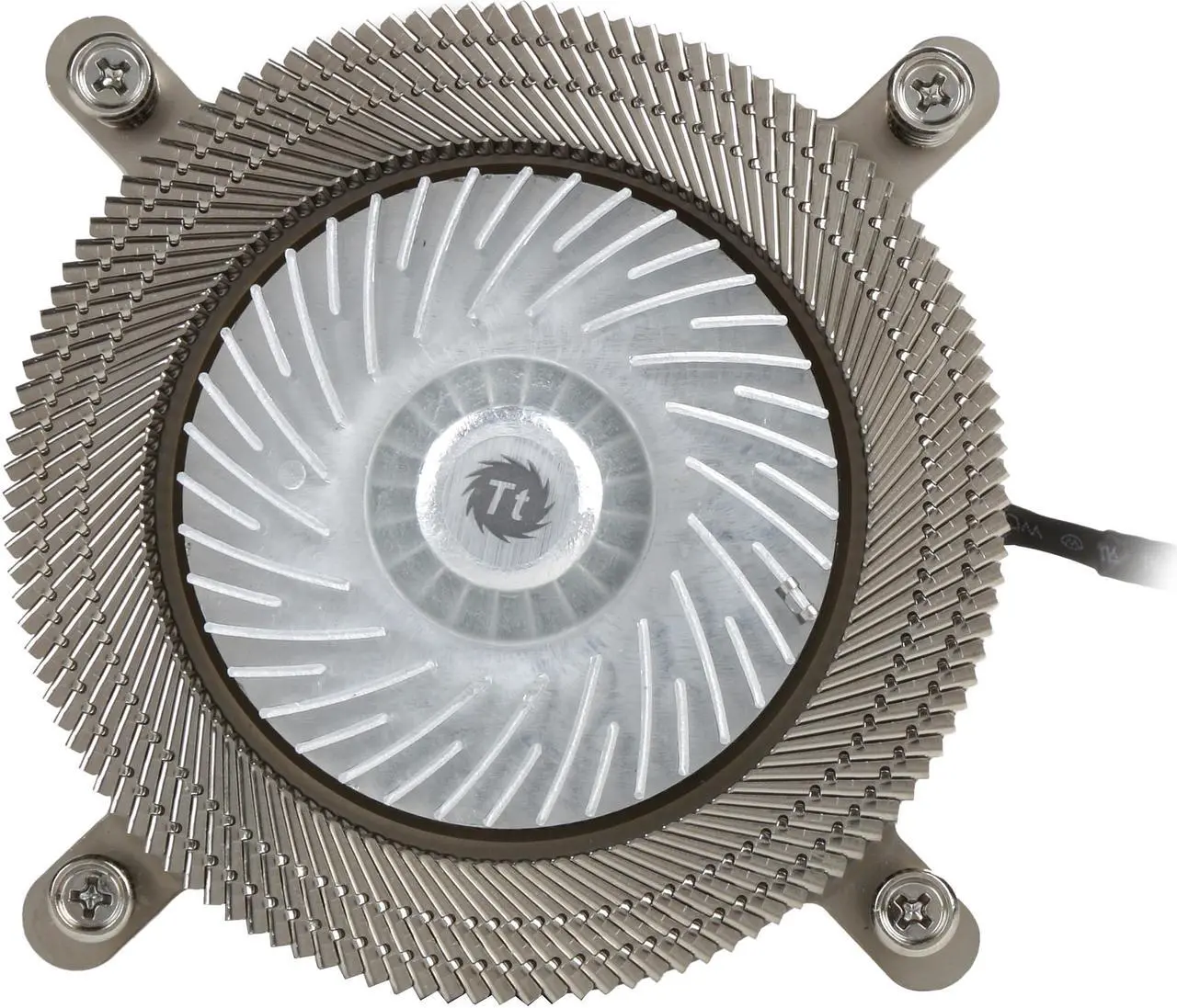 Alt view image 3 of 6 - Thermaltake Engine 27 1U Low-Profile 70W Intel 60mm Low Noise PWM Fan Forty Fan Blade CPU Cooler CL-P032-CA06SL-A