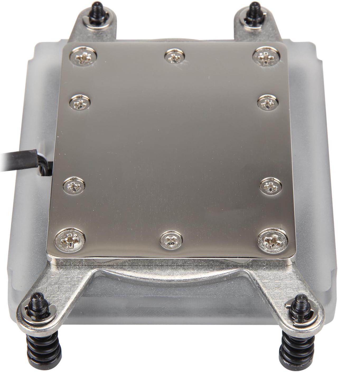 Alt view image 5 of 6 - Thermaltake W6, RBG Software Enabled (TT RGB Plus/Alexa/Razer Chroma), AMD Ryzen Threadripper TR4 Full Coverage, Built-in Temp Sensor CPU Water Block CL-W225-CU00SW-A