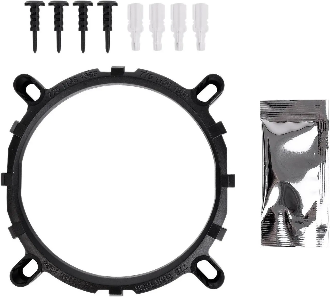 Alt view image 8 of 20 - Thermaltake UX100 5V Motherboard Sync High Airflow Hydraulic Bearing ARGB Lighting CPU Cooler