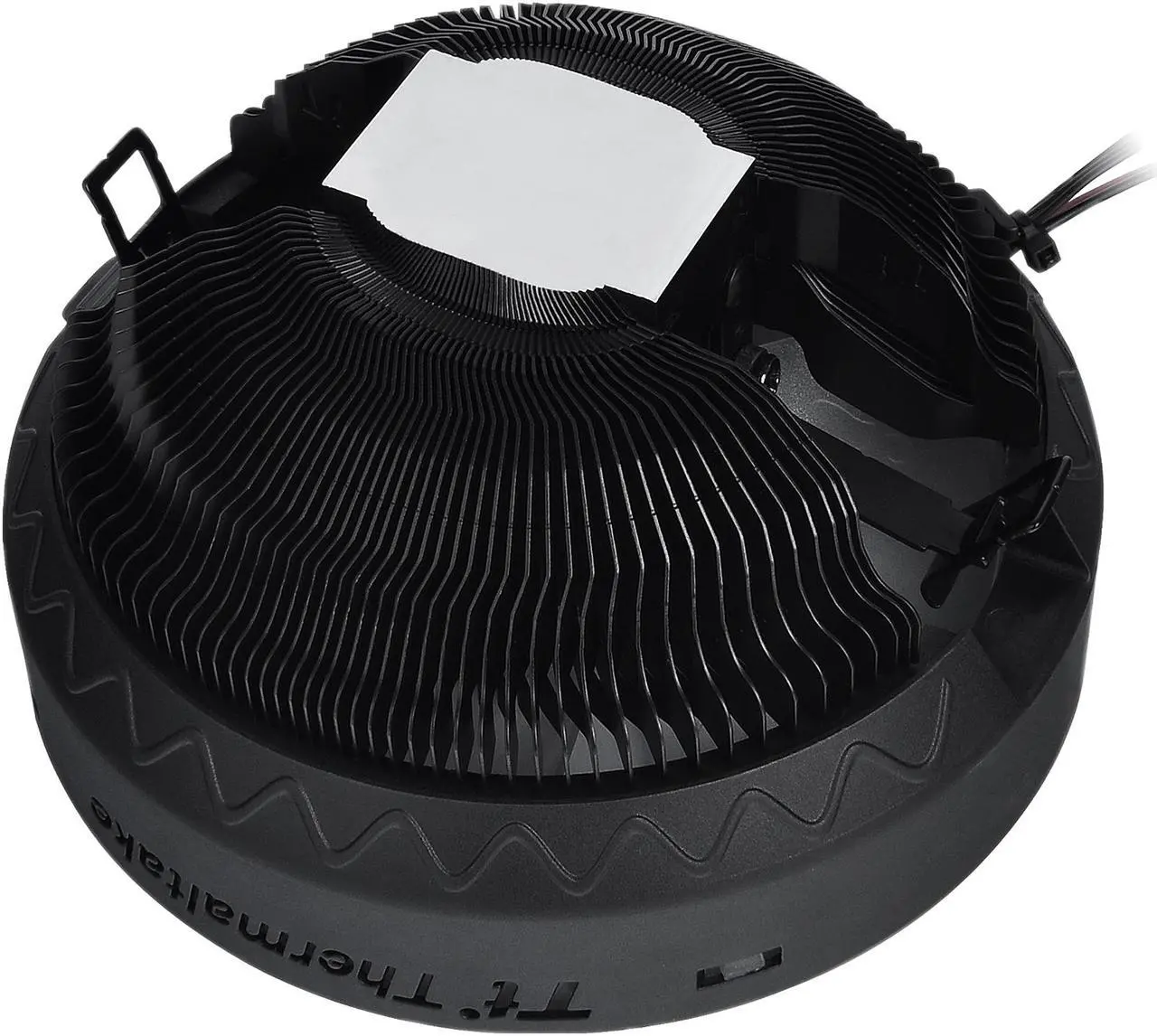 Alt view image 6 of 20 - Thermaltake UX100 5V Motherboard Sync High Airflow Hydraulic Bearing ARGB Lighting CPU Cooler