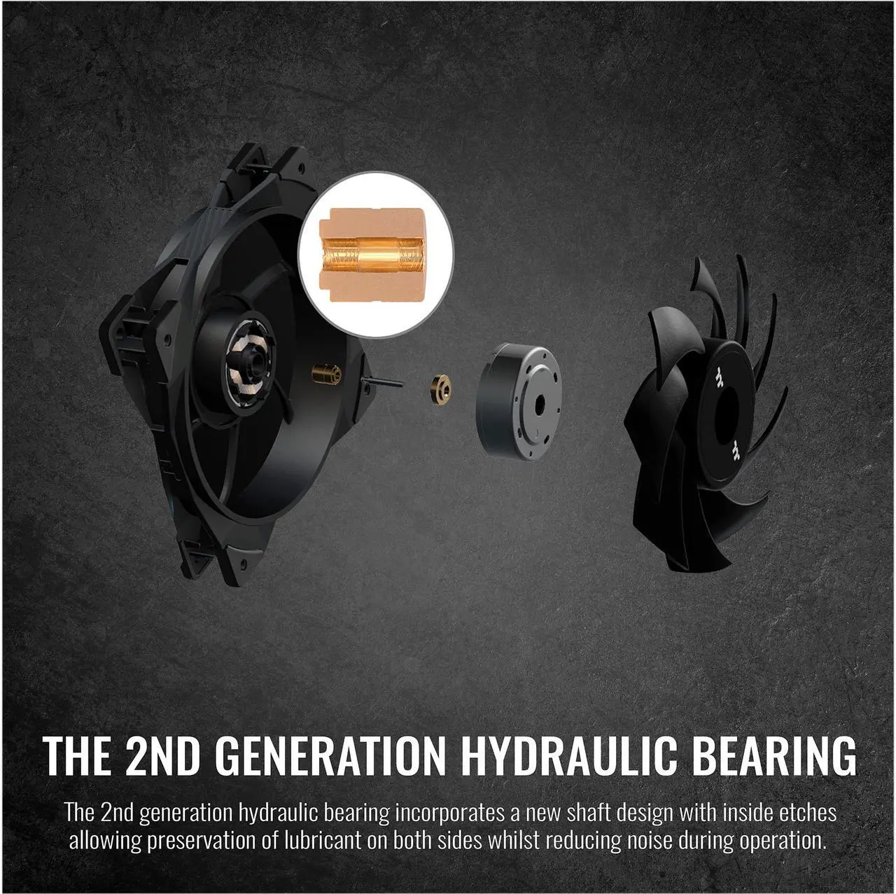 Alt view image 5 of 6 - Thermaltake TOUGHFAN 14 Black PWM 500 - 2000 RPM Controlled High Static Pressure 140mm Circular Radiator Fan with Anti-Vibration Mounting System Cooling, (2 Fan Pack), CL-F085-PL14BL-A