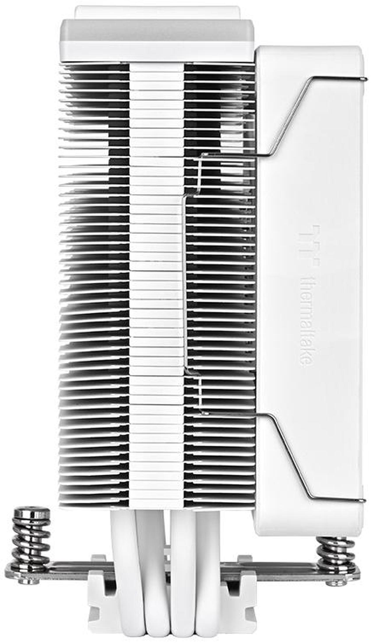 Alt view image 4 of 11 - Thermaltake ASTRIA 200 ARGB CPU Cooler; 4 Copper Heat Pipes; 120mm PWM Fan; 500~1800RPM; Single Tower; Intel/AMD; 210W TDP; White; CL-P137-AL12SW-A