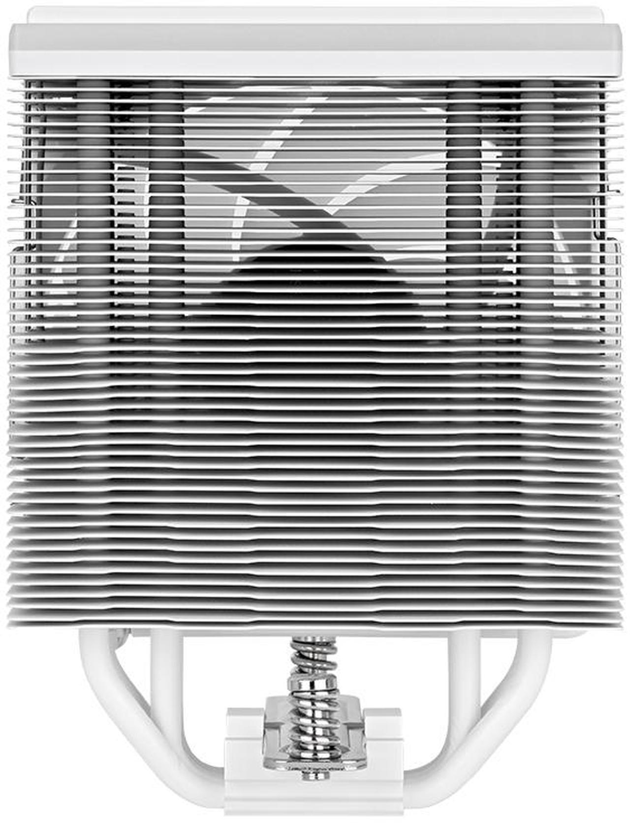Alt view image 5 of 11 - Thermaltake ASTRIA 200 ARGB CPU Cooler; 4 Copper Heat Pipes; 120mm PWM Fan; 500~1800RPM; Single Tower; Intel/AMD; 210W TDP; White; CL-P137-AL12SW-A