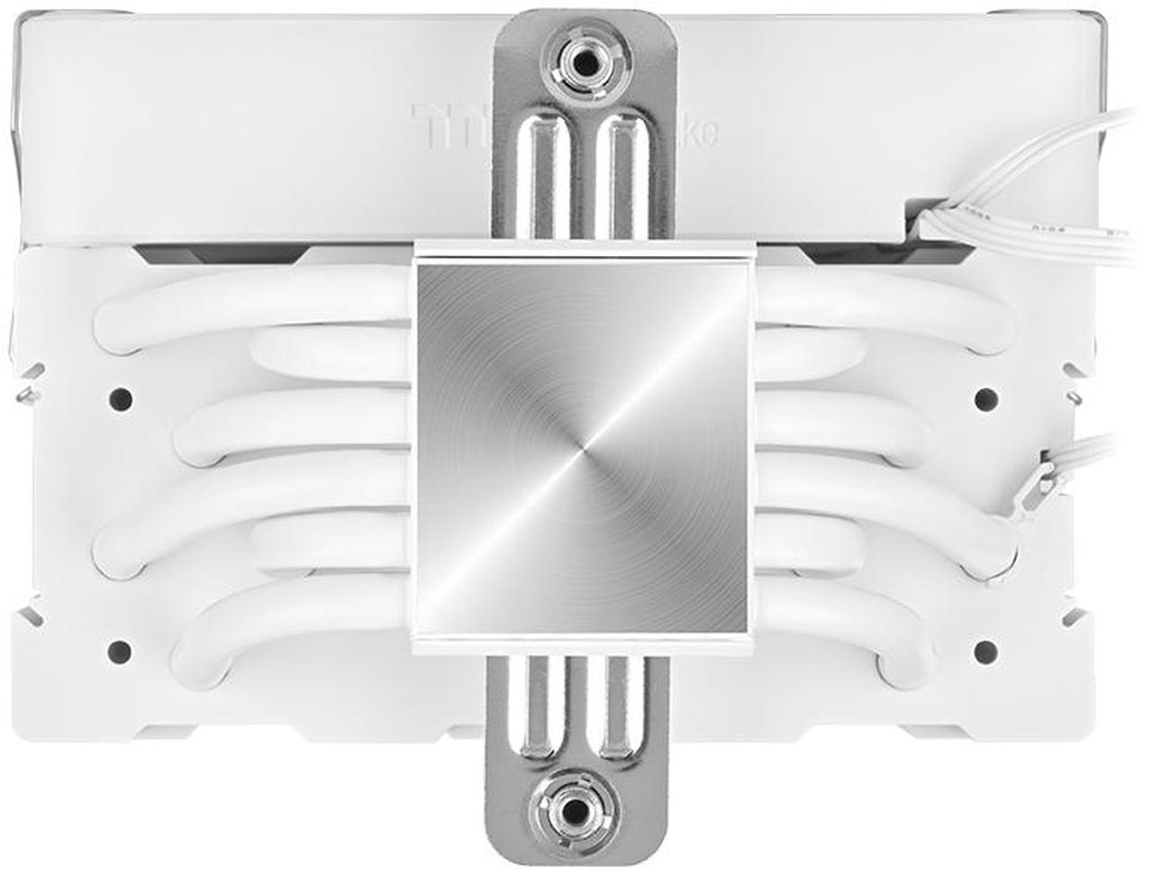 Alt view image 7 of 11 - Thermaltake ASTRIA 400 ARGB CPU Cooler; 6 Copper Heat Pipes; 120mm PWM Fan; 500~1800RPM; Single Tower; Intel/AMD; 230W TDP; White; CL-P138-CA12SW-A