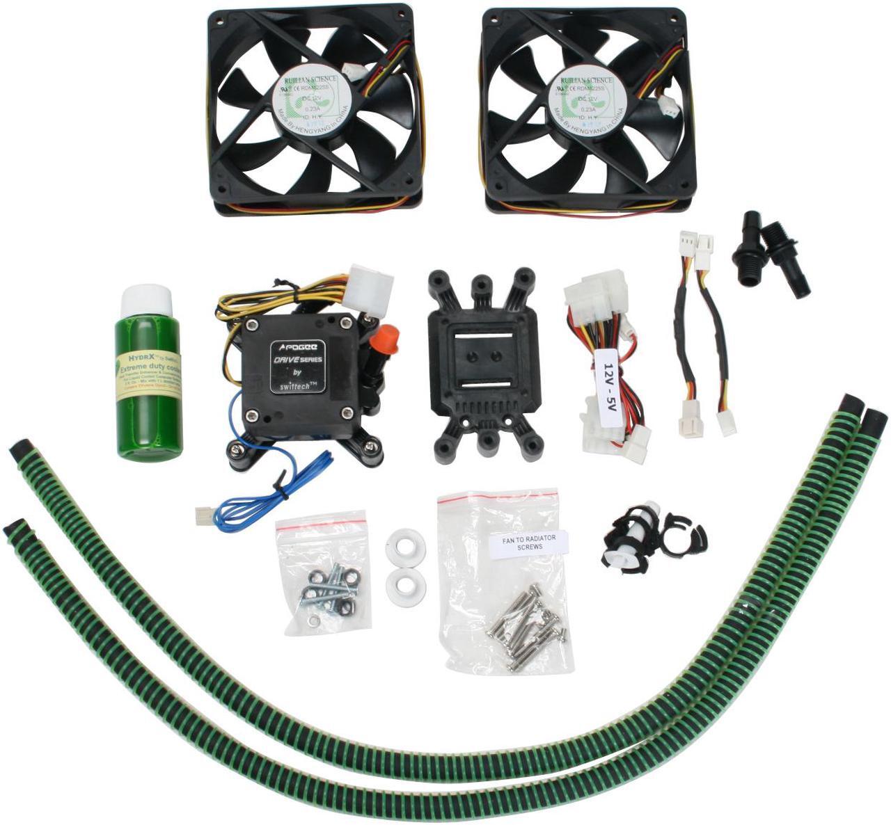 Alt view image 7 of 10 - Swiftech H20-220 Compact CPU Water Cooling Kit