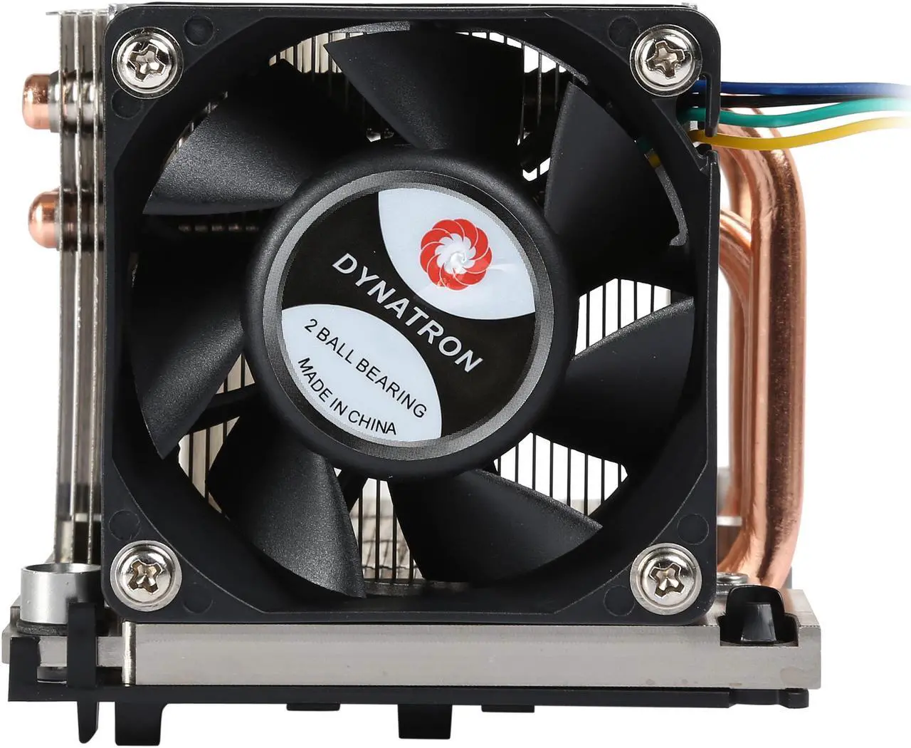 Alt view image 2 of 7 - Dynatron B5 Intel Socket FCLGA3647 Narrow ILM 60x60x25mm PWM Fan, Aluminum Heatsink with Heatpipe embedded for 2U Server up to CPU power 205 Watts CPU Cooler