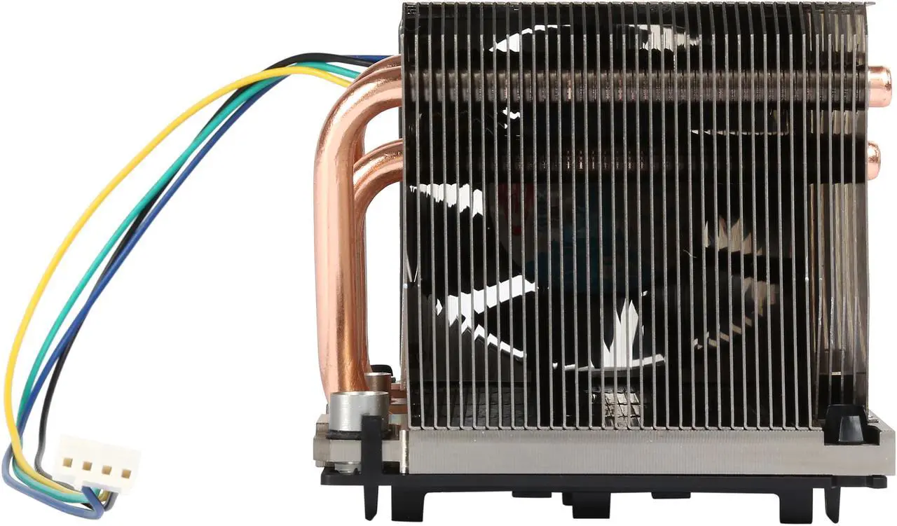 Alt view image 4 of 7 - Dynatron B5 Intel Socket FCLGA3647 Narrow ILM 60x60x25mm PWM Fan, Aluminum Heatsink with Heatpipe embedded for 2U Server up to CPU power 205 Watts CPU Cooler
