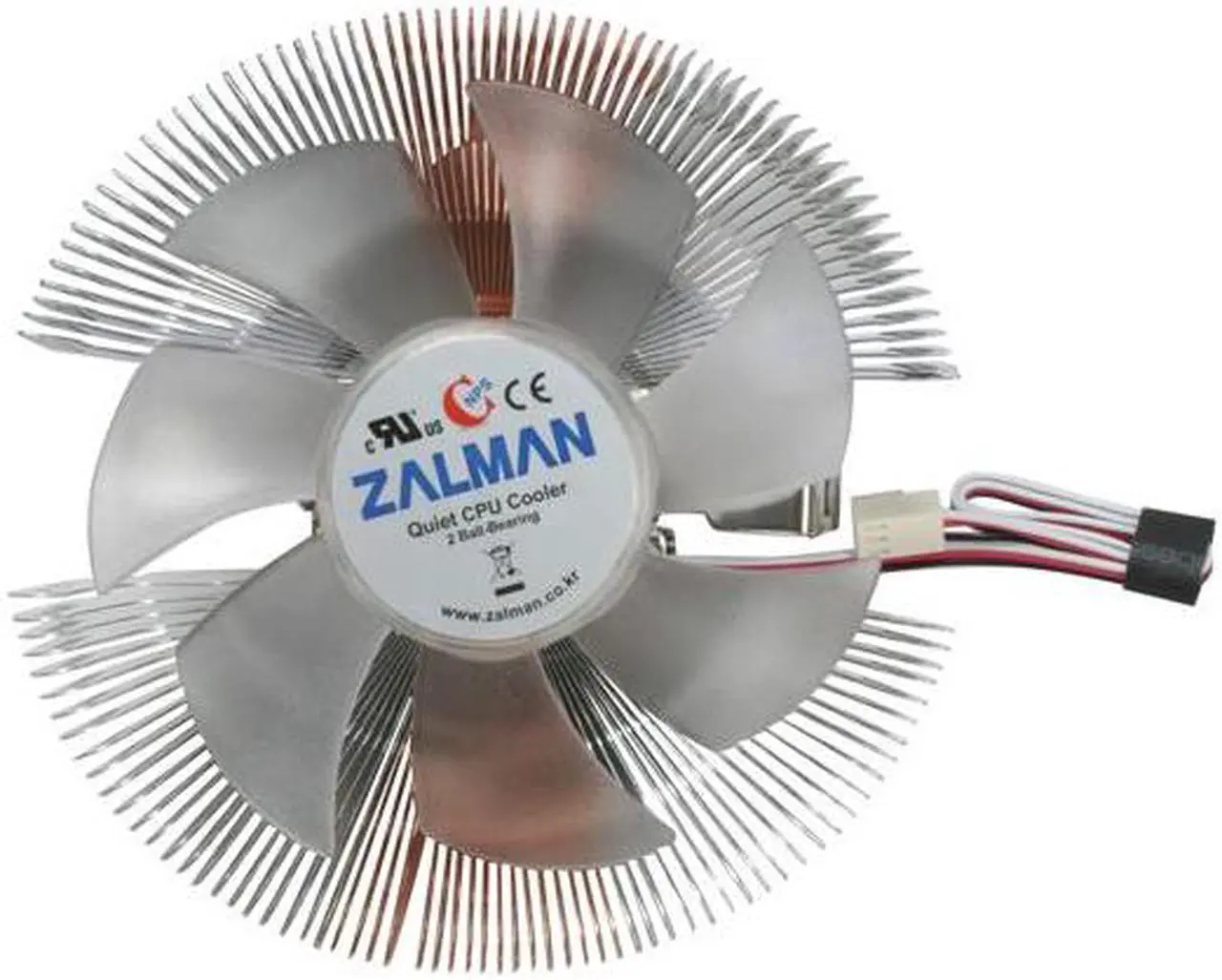 Alt view image 2 of 9 - ZALMAN CNPS 7500 AlCu LED 2 Ball-Bearing CPU Cooler