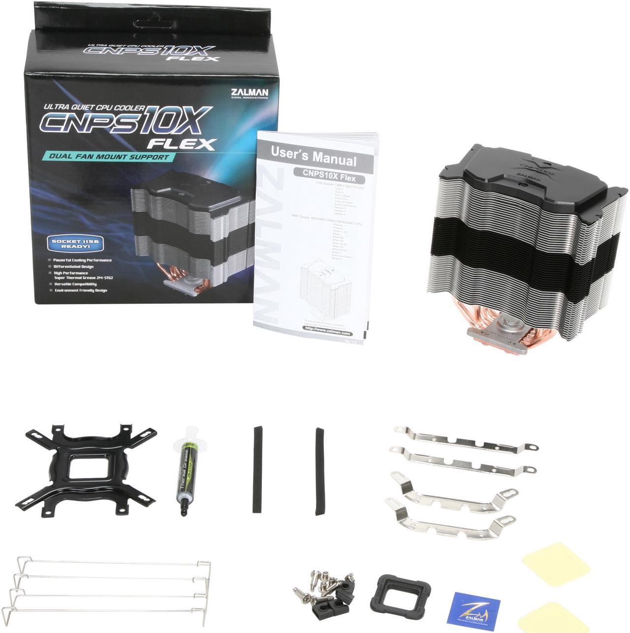 Alt view image 6 of 6 - ZALMAN CNPS10X FLEX CPU Cooler