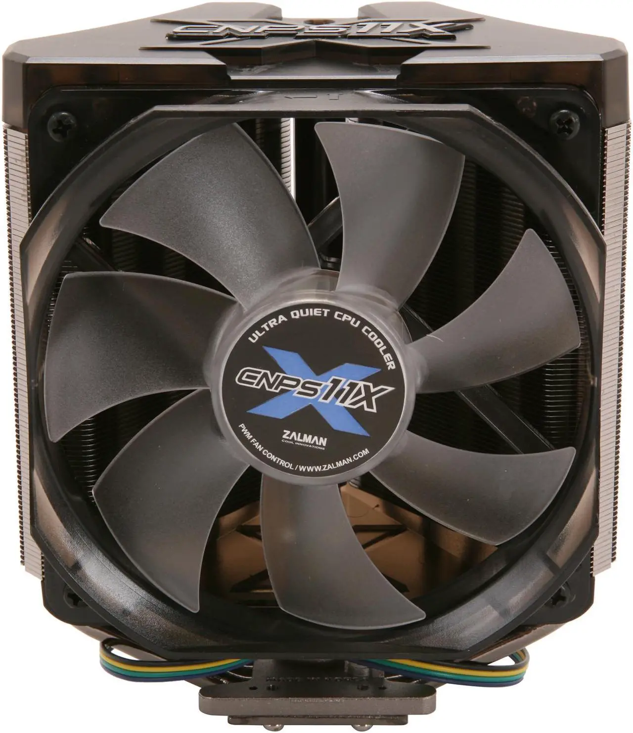 Alt view image 2 of 6 - ZALMAN CNPS11X Extreme V-Shaped Dual Heatpipe Design w/120mm Long Life Bearing CPU Cooler Compatible with Intel Sandy Bridge