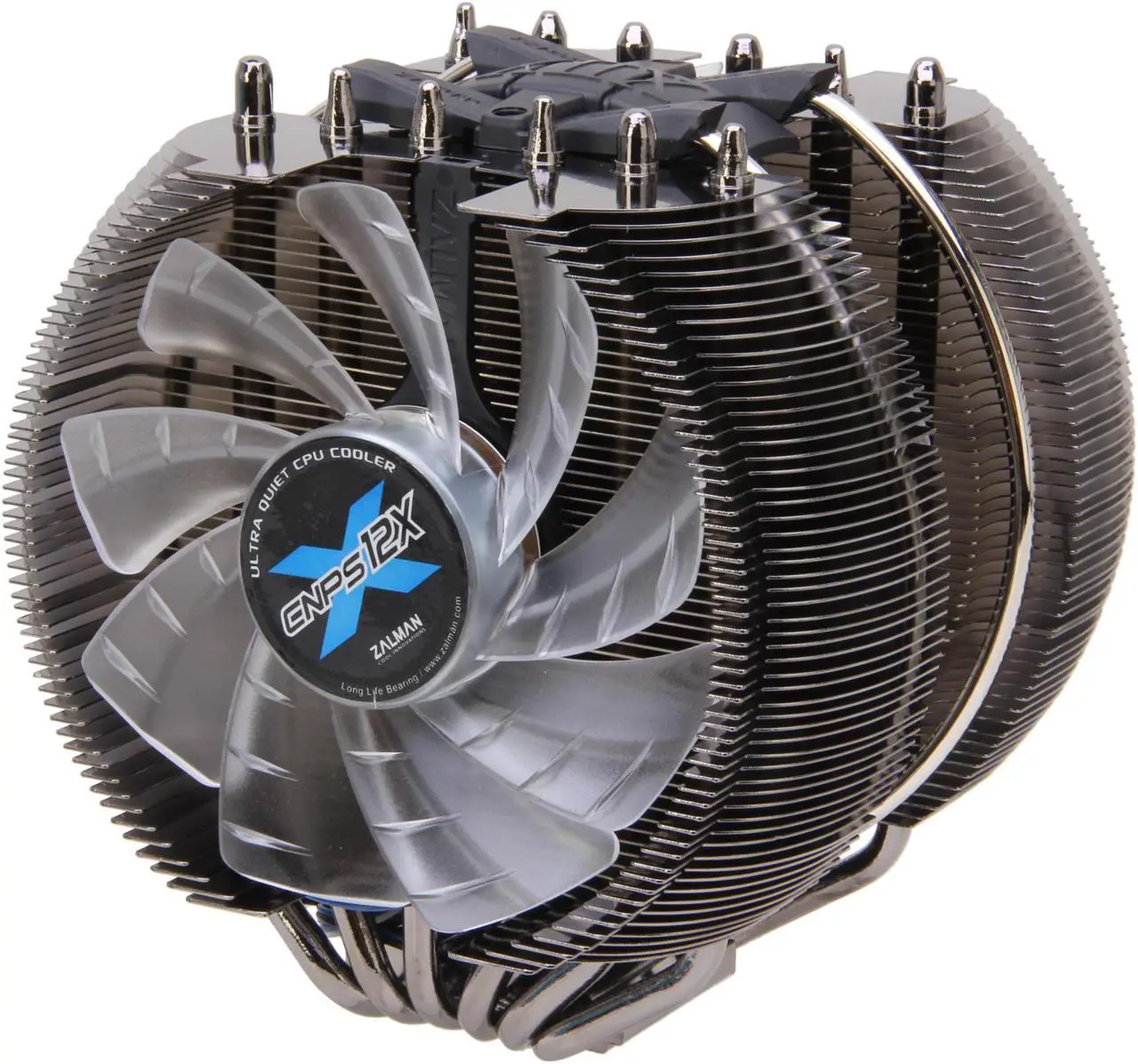 Main image of ZALMAN CNPS12X 120mm Long Life Bearing High Performance Triple Fan CPU Cooler