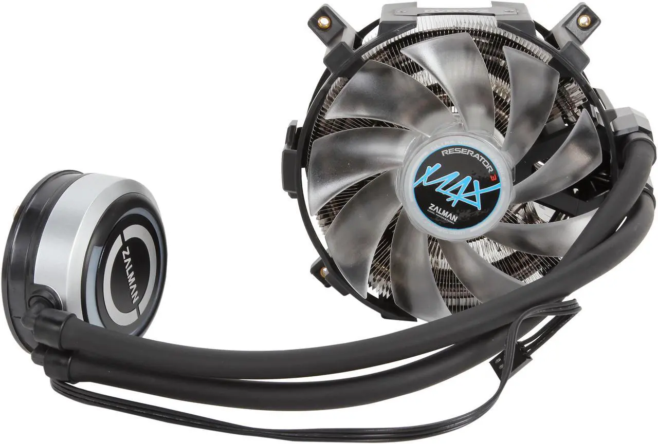 Alt view image 3 of 7 - ZALMAN Reserator 3 MAX Ultimate Water/Liquid CPU Cooler 120MM