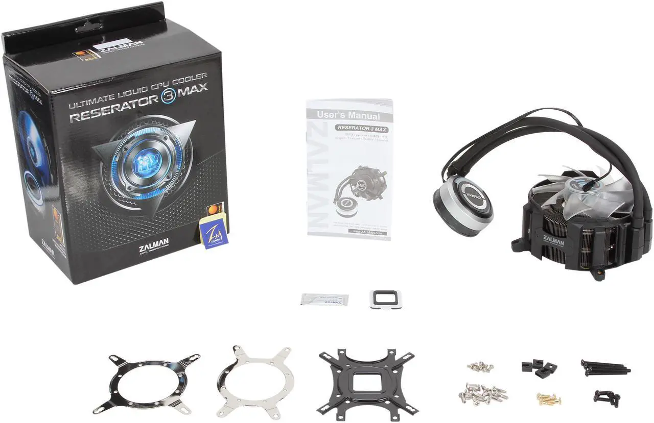 Alt view image 8 of 7 - ZALMAN Reserator 3 MAX Ultimate Water/Liquid CPU Cooler 120MM