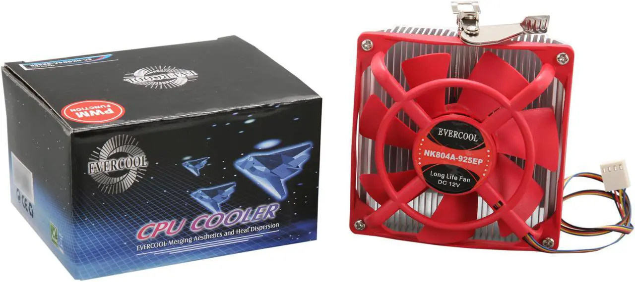 Alt view image 5 of 5 - EVERCOOL EC-NK804A-925EP 92mm Ever Lubricate CPU Cooler for AM2 and AM3 Series