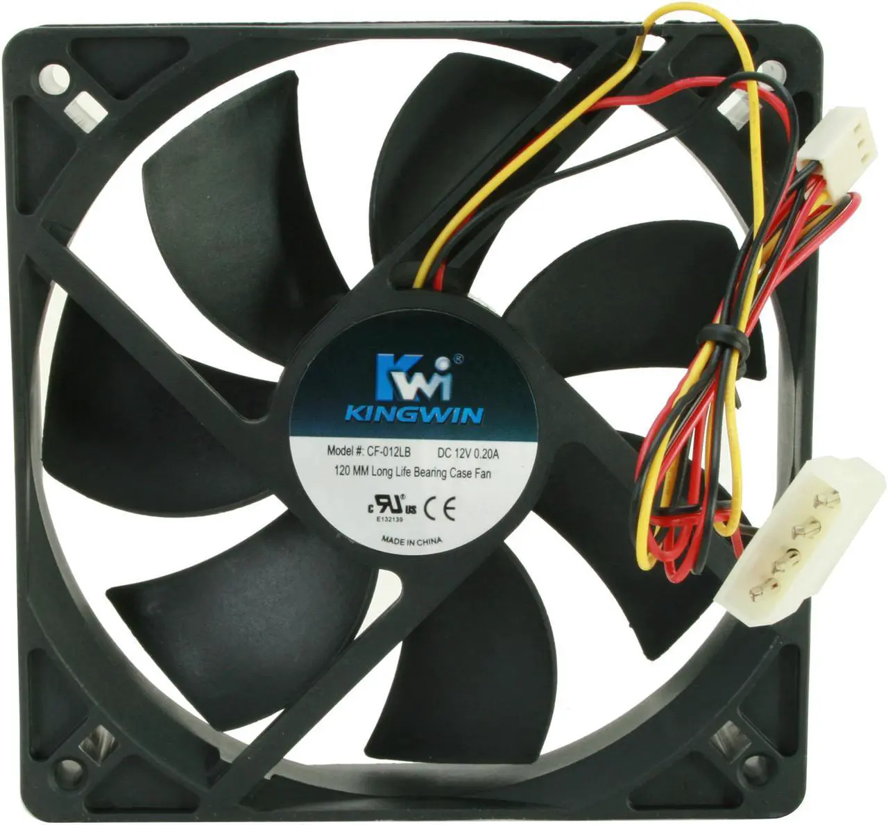Alt view image 5 of 5 - KINGWIN CF-012LB Case cooler