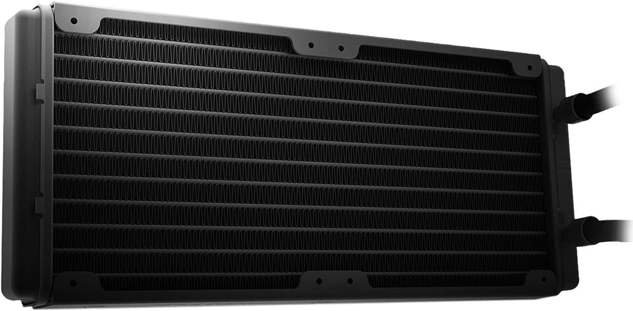 Alt view image 5 of 6 - AORUS RGB Liquid Cooler 240, 240mm Radiator, Dual 120mm Windforce PWM Fans, Customizable Full Color LCD Display, Advanced RGB Lighting and Control, Intel 115X/2066, AMD AM4, TR4