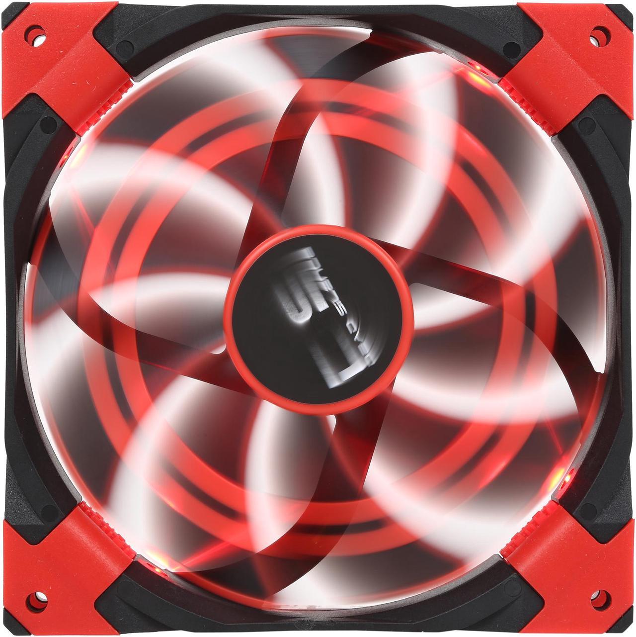 Main image of AeroCool AeroCool Fan Cooling for PC, DS 140mm DS 140mm Red 140mm Patented Dual layered blades with noise and shock reduction frame