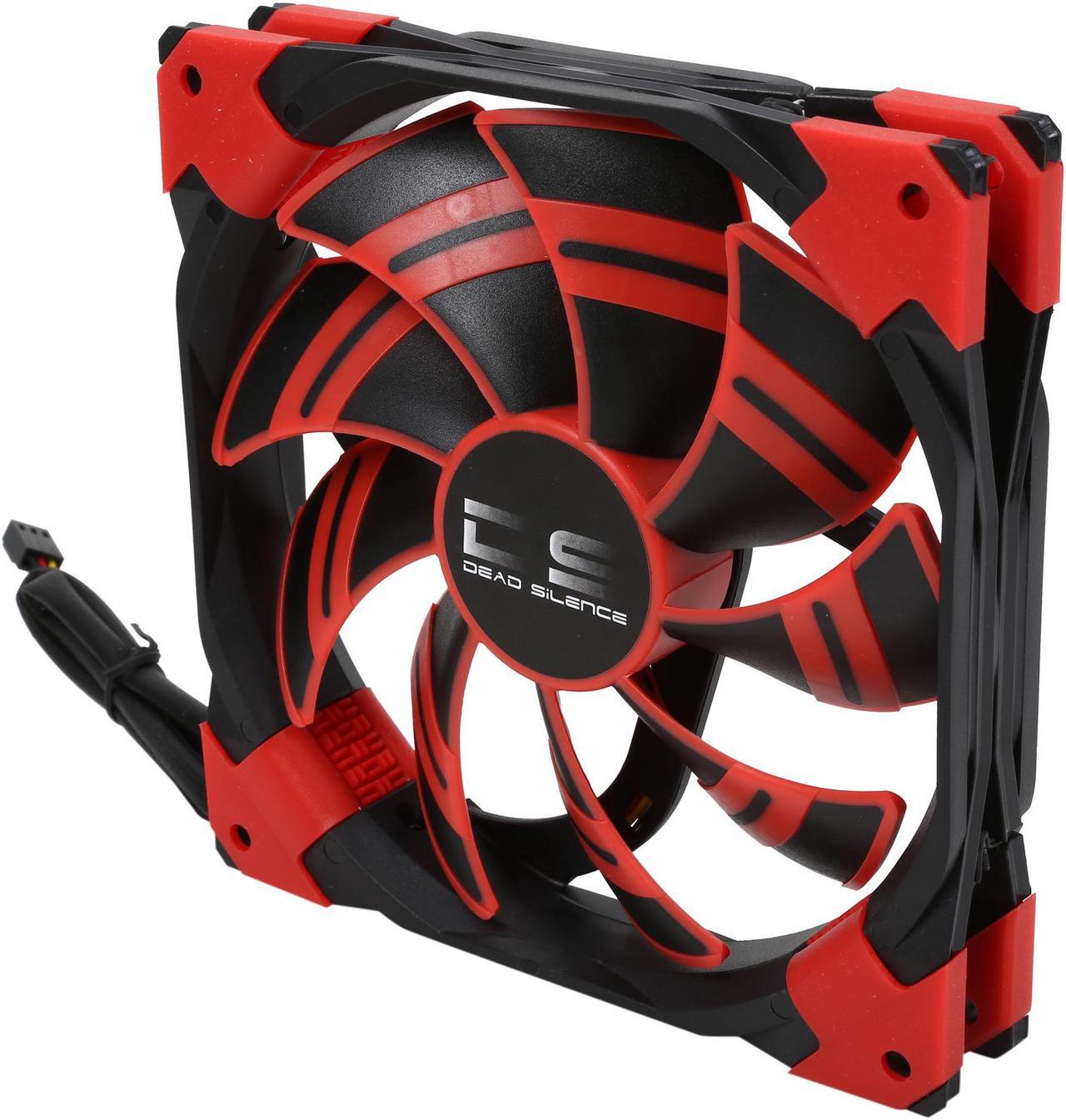 Alt view image 3 of 5 - AeroCool AeroCool Fan Cooling for PC, DS 140mm DS 140mm Red 140mm Patented Dual layered blades with noise and shock reduction frame