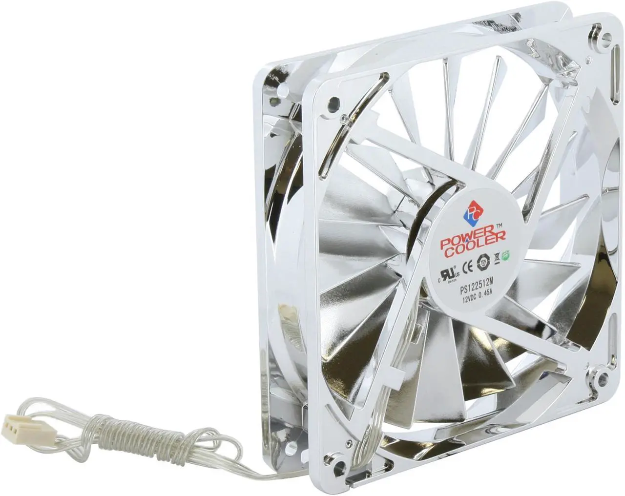 Alt view image 7 of 9 - AeroCool XtremeTurbine-Silver Case Cooling Fan
