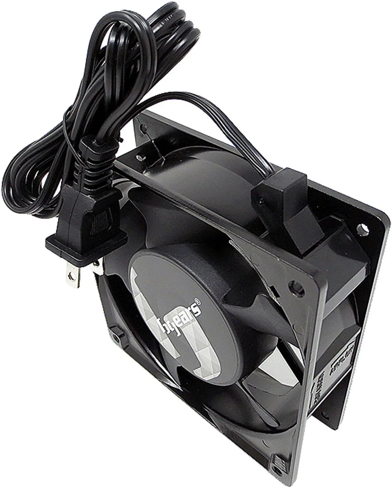 Alt view image 8 of 13 - Bgears b-Blaster-AC 100-125V 2ball bearing Heavy Duty Cast Aluminum 80mm x 38mm 2900 RPM fan