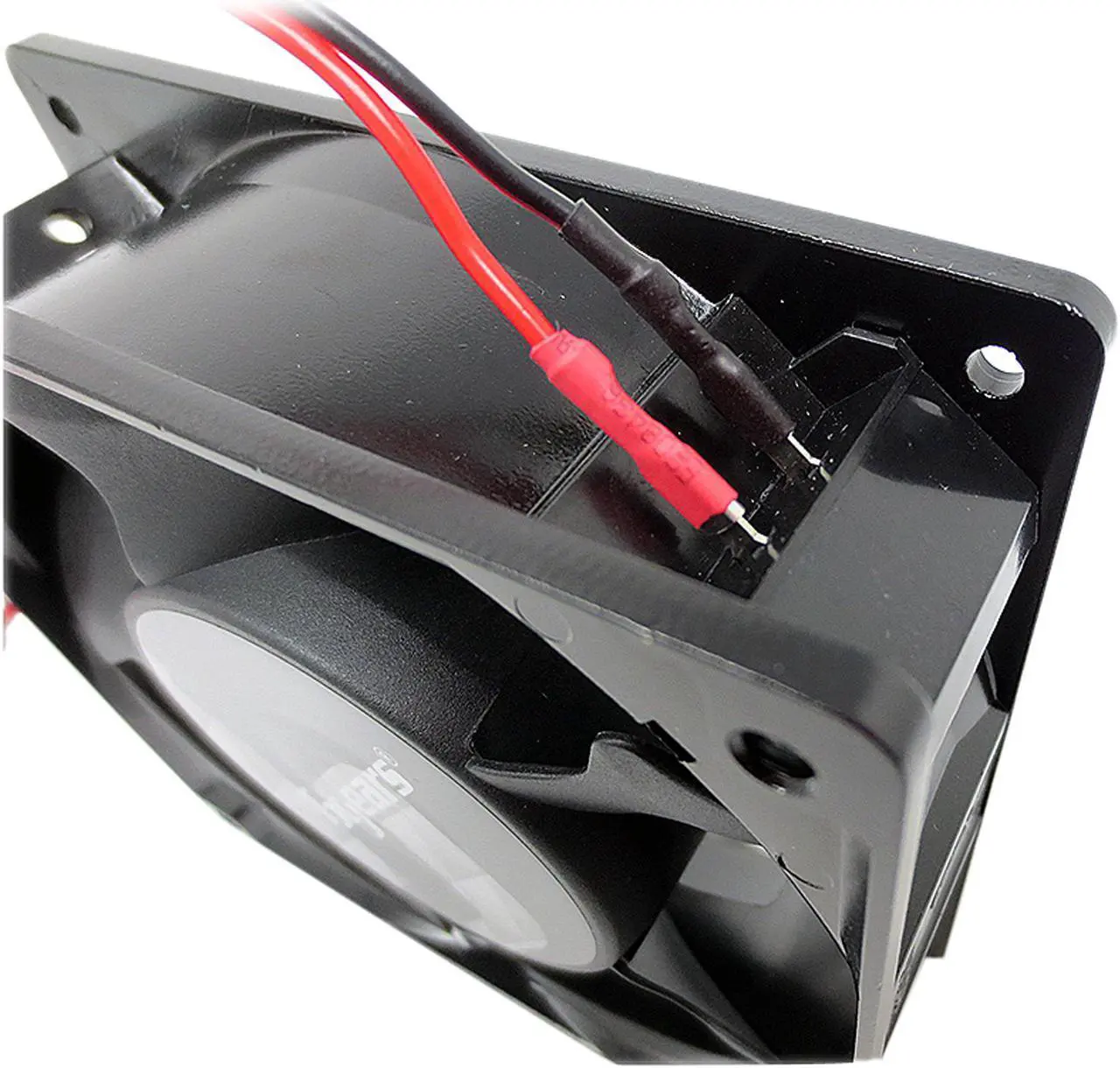 Alt view image 9 of 13 - Bgears b-Blaster-AC 100-125V 2ball bearing Heavy Duty Cast Aluminum 80mm x 38mm 2900 RPM fan