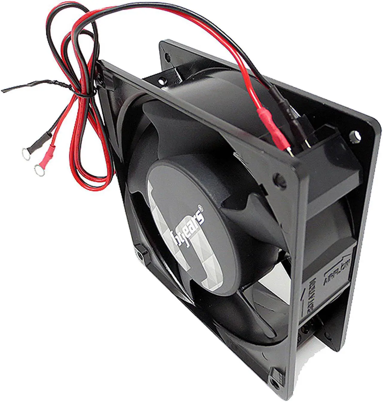 Alt view image 10 of 13 - Bgears b-Blaster-AC 100-125V 2ball bearing Heavy Duty Cast Aluminum 80mm x 38mm 2900 RPM fan