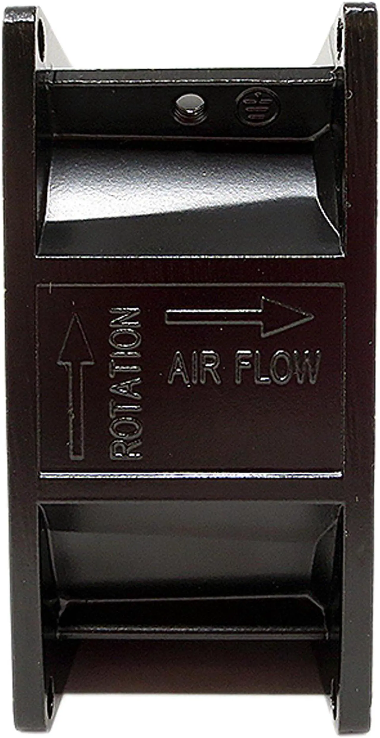 Alt view image 3 of 13 - Bgears b-Blaster-AC 100-125V 2ball bearing Heavy Duty Cast Aluminum 80mm x 38mm 2900 RPM fan
