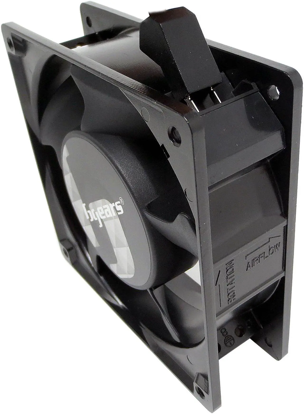Alt view image 6 of 13 - Bgears b-Blaster-AC 100-125V 2ball bearing Heavy Duty Cast Aluminum 80mm x 38mm 2900 RPM fan