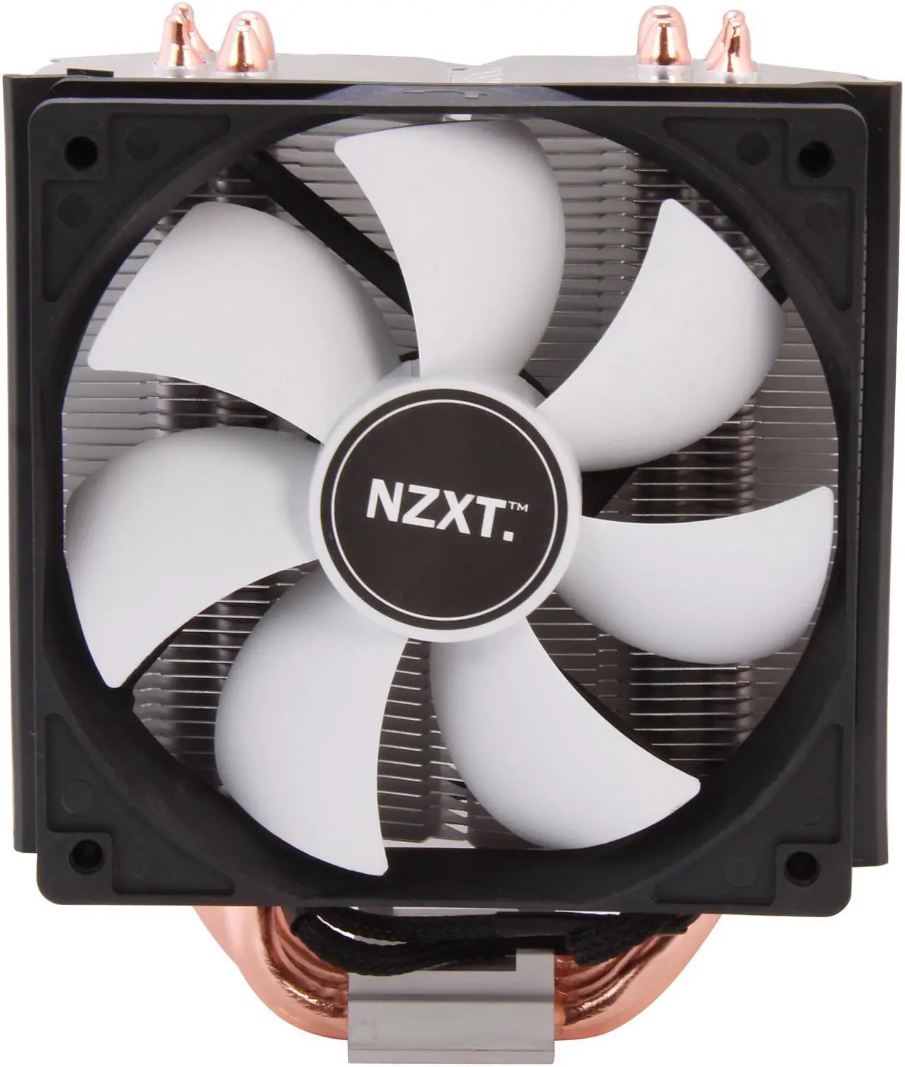 Alt view image 2 of 6 - NZXT RC-RST40-01 120mm Sleeve Direct Touch 4 Heat Pipe CPU Cooler