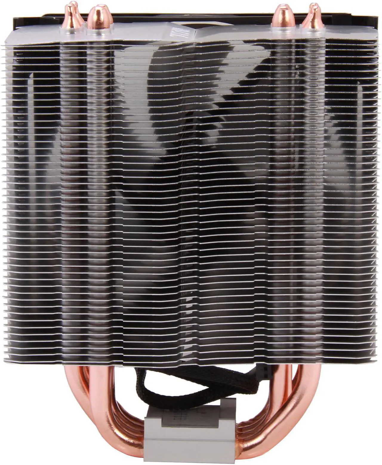 Alt view image 4 of 6 - NZXT RC-RST40-01 120mm Sleeve Direct Touch 4 Heat Pipe CPU Cooler