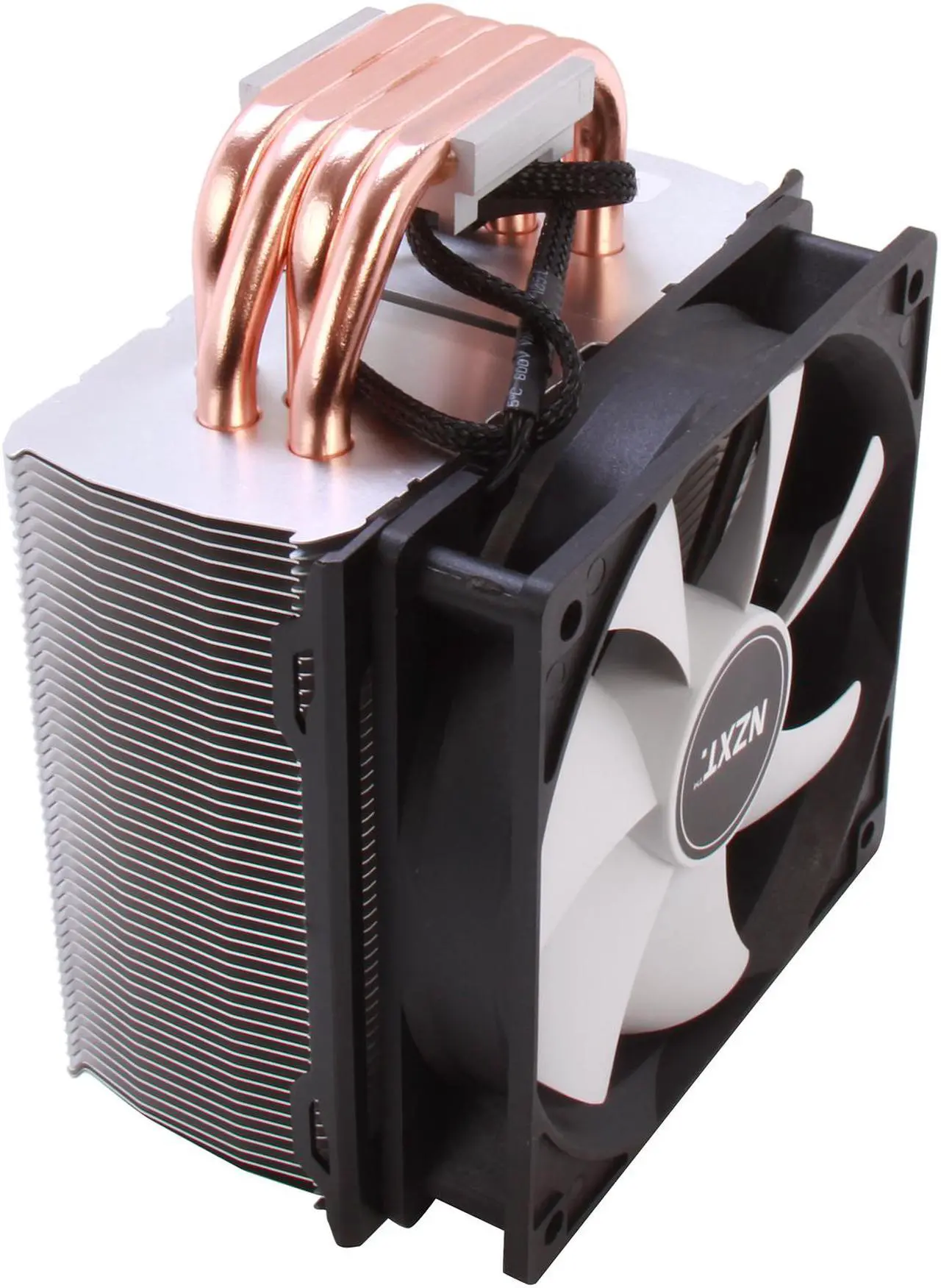 Alt view image 5 of 6 - NZXT RC-RST40-01 120mm Sleeve Direct Touch 4 Heat Pipe CPU Cooler
