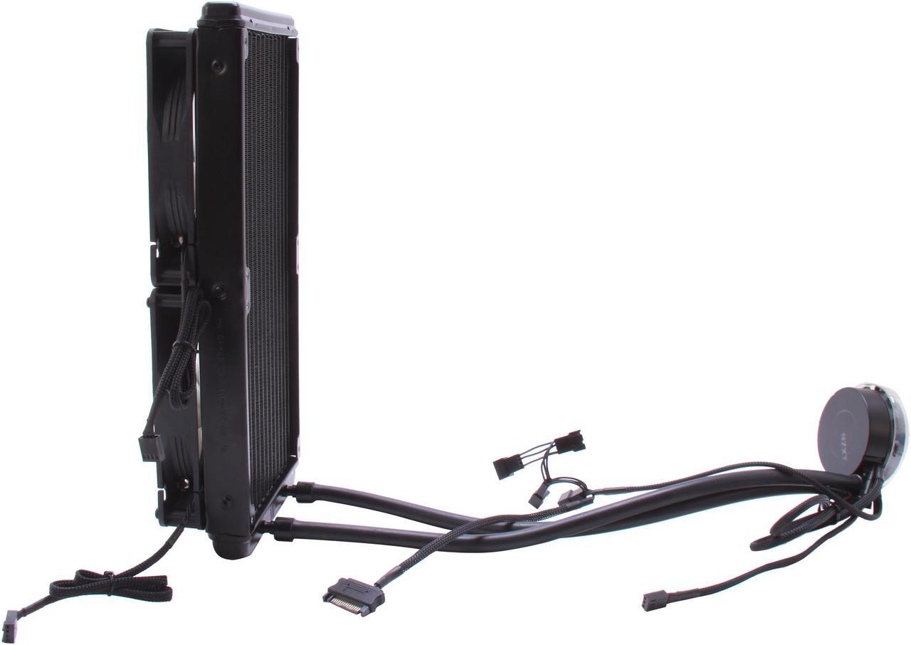 Alt view image 3 of 5 - NZXT Kraken X60 RL-KRX60-01 Ultra Performance Water/Liquid CPU Cooler 280MM