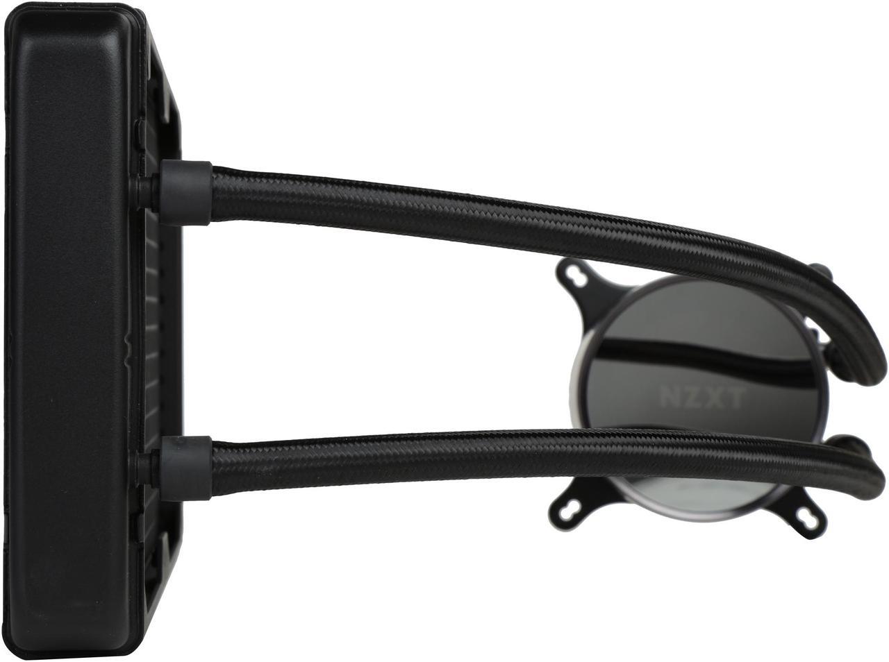 Alt view image 6 of 10 - NZXT Kraken X62 280mm - All-In-One RGB CPU Liquid Cooler - CAM-Powered - Infinity Mirror Design - Performance Engineered Pump - Reinforced Extended Tubing - Aer P140mm Radiator Fan (2 Included)