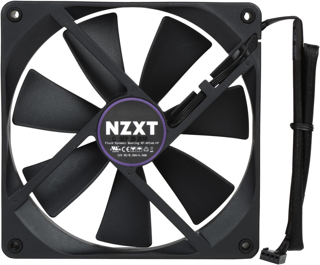 Alt view image 9 of 10 - NZXT Kraken X62 280mm - All-In-One RGB CPU Liquid Cooler - CAM-Powered - Infinity Mirror Design - Performance Engineered Pump - Reinforced Extended Tubing - Aer P140mm Radiator Fan (2 Included)