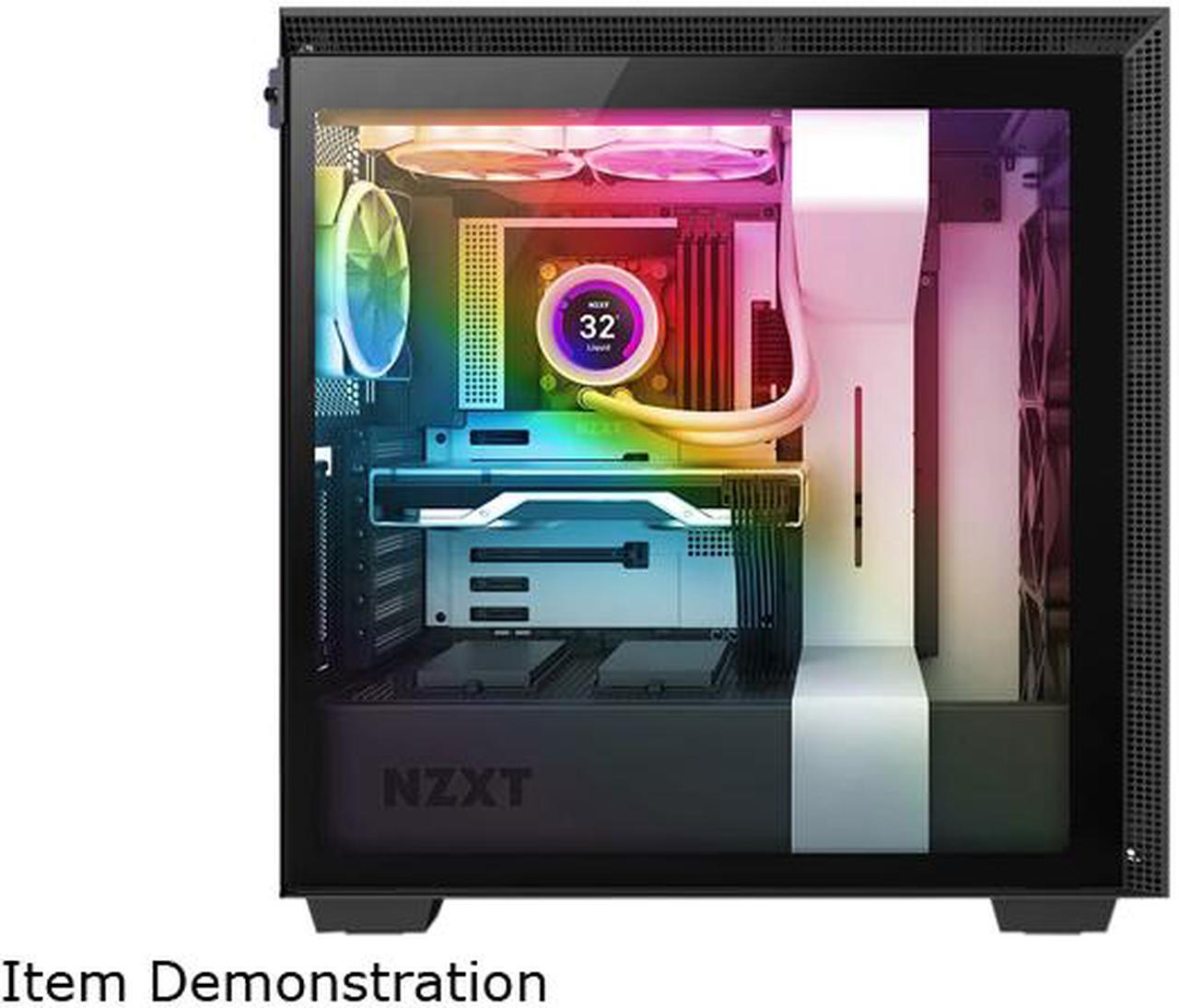 Alt view image 6 of 7 - NZXT Kraken Z53 240mm Liquid Cooler with LCD Display LGA 1700 compatible - White
