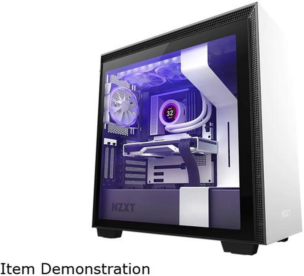 Alt view image 7 of 7 - NZXT Kraken Z53 240mm Liquid Cooler with LCD Display LGA 1700 compatible - White