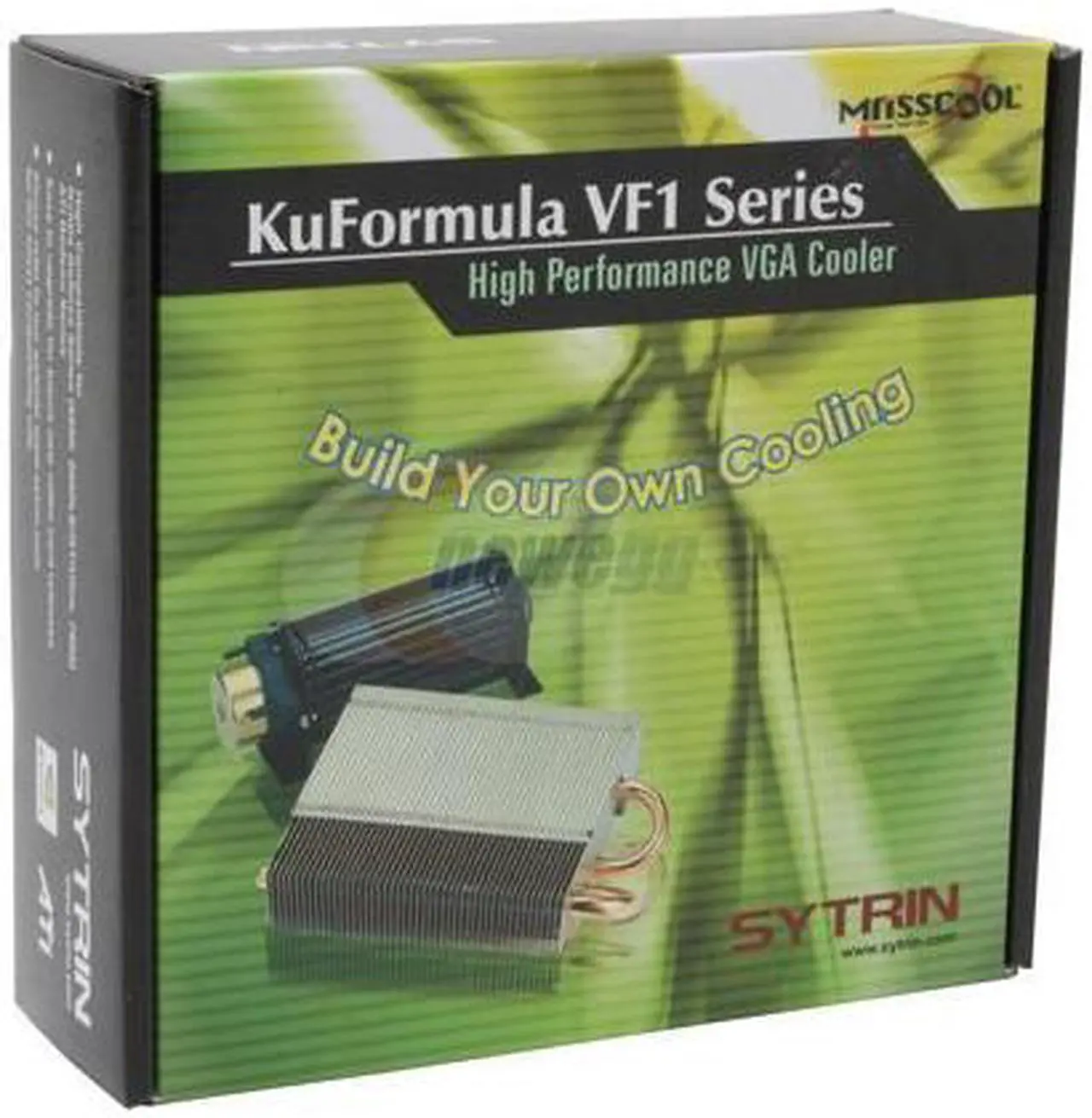 Alt view image 4 of 4 - MASSCOOL VF1 Dual Heat Pipes VGA Cooler