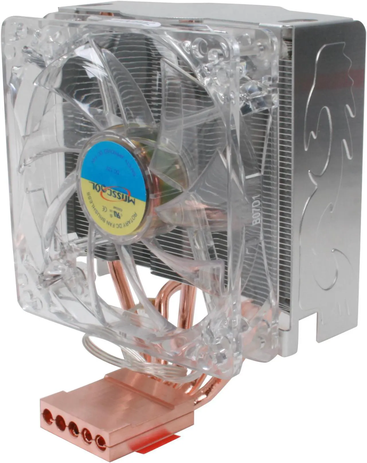 Main image of MASSCOOL 7WD04L3 120mm CPU Cooler