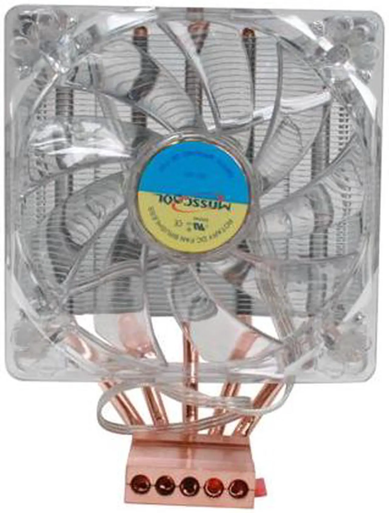 Alt view image 2 of 9 - MASSCOOL 7WD04L3 120mm CPU Cooler