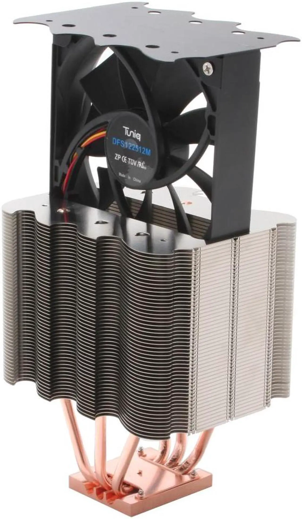 Alt view image 2 of 5 - Tuniq Tower 120 Universal CPU Cooler 120mm Cooling Fan and Fan Controller/Heatsink